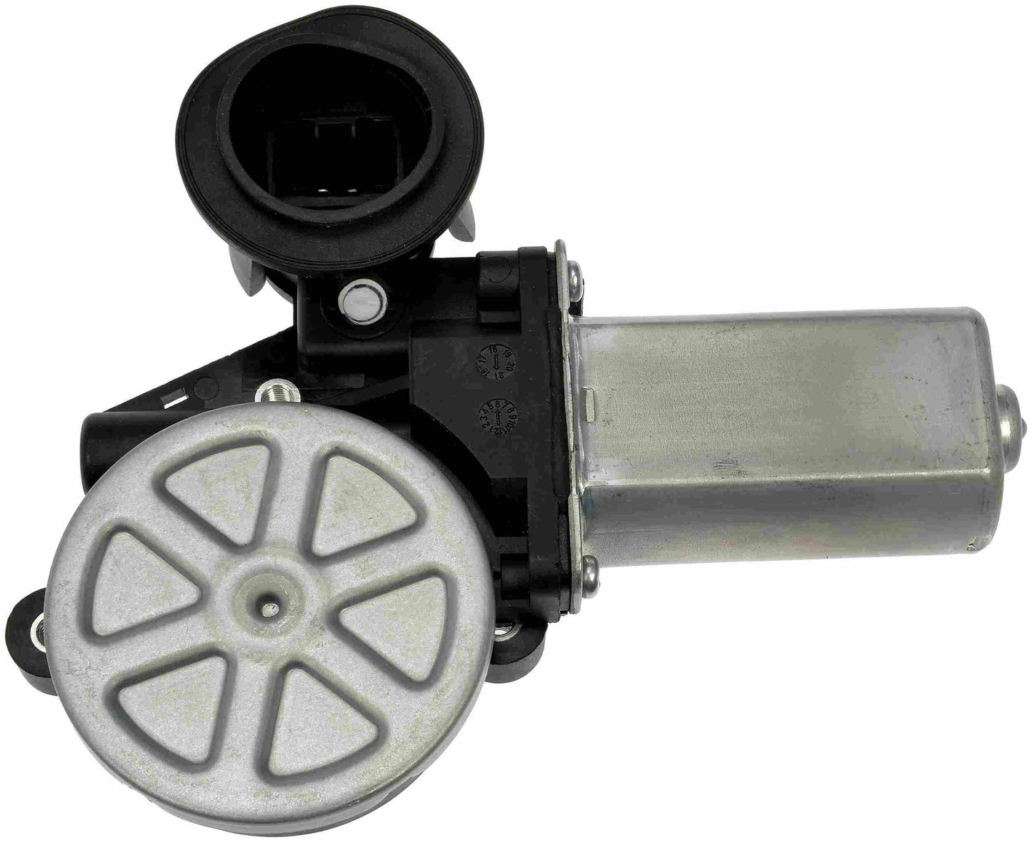 Back View of Front Right Power Window Motor DORMAN 742-607