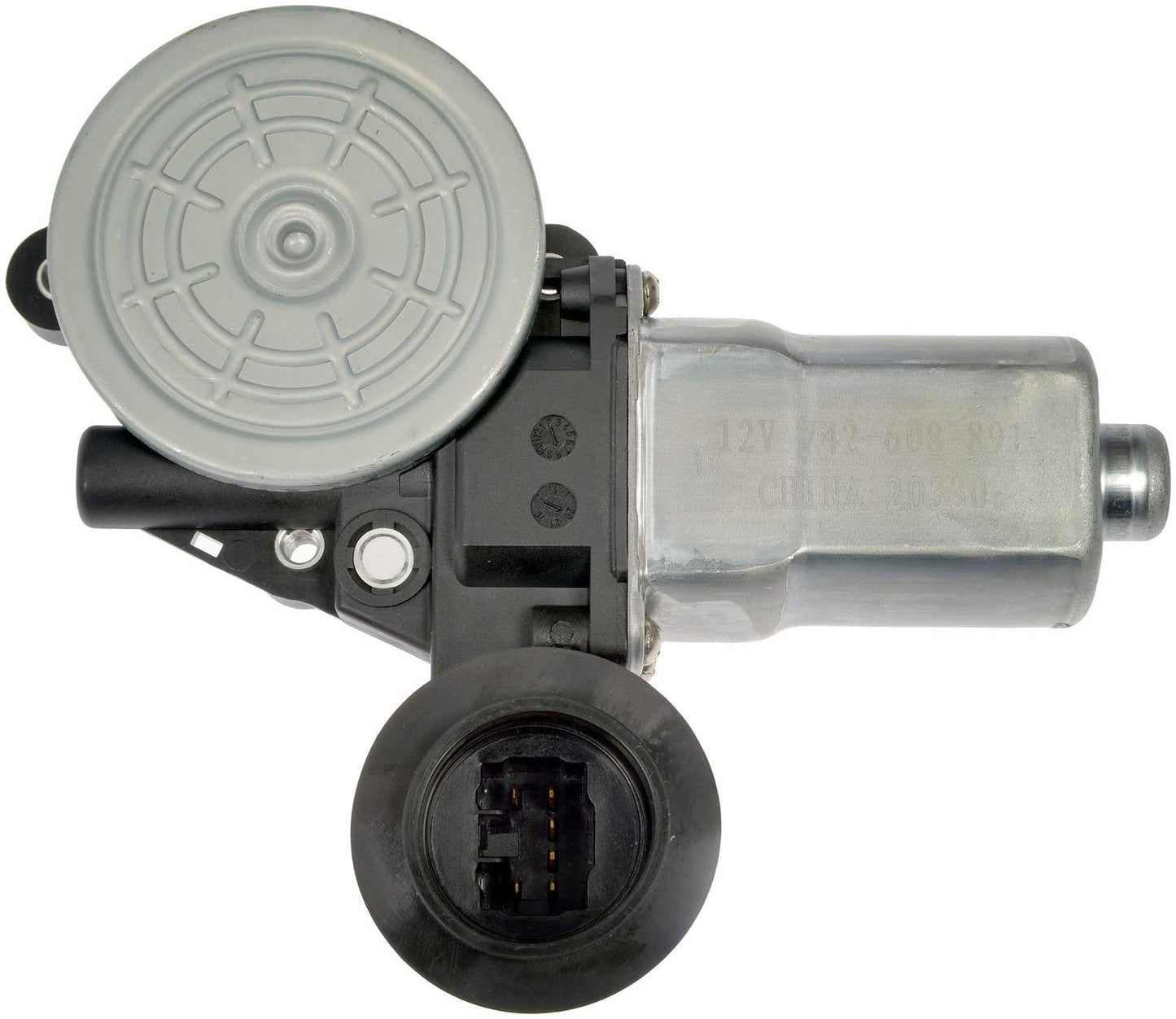 Back View of Rear Right Power Window Motor DORMAN 742-608