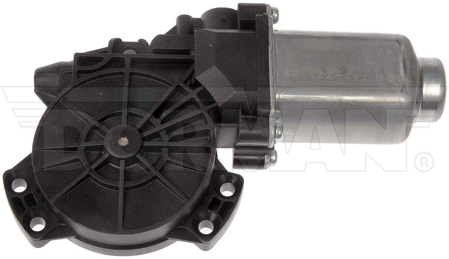 Back View of Front Right Power Window Motor DORMAN 742-721