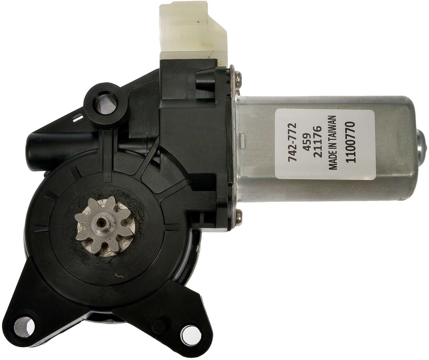 Top View of Front Left Power Window Motor DORMAN 742-772