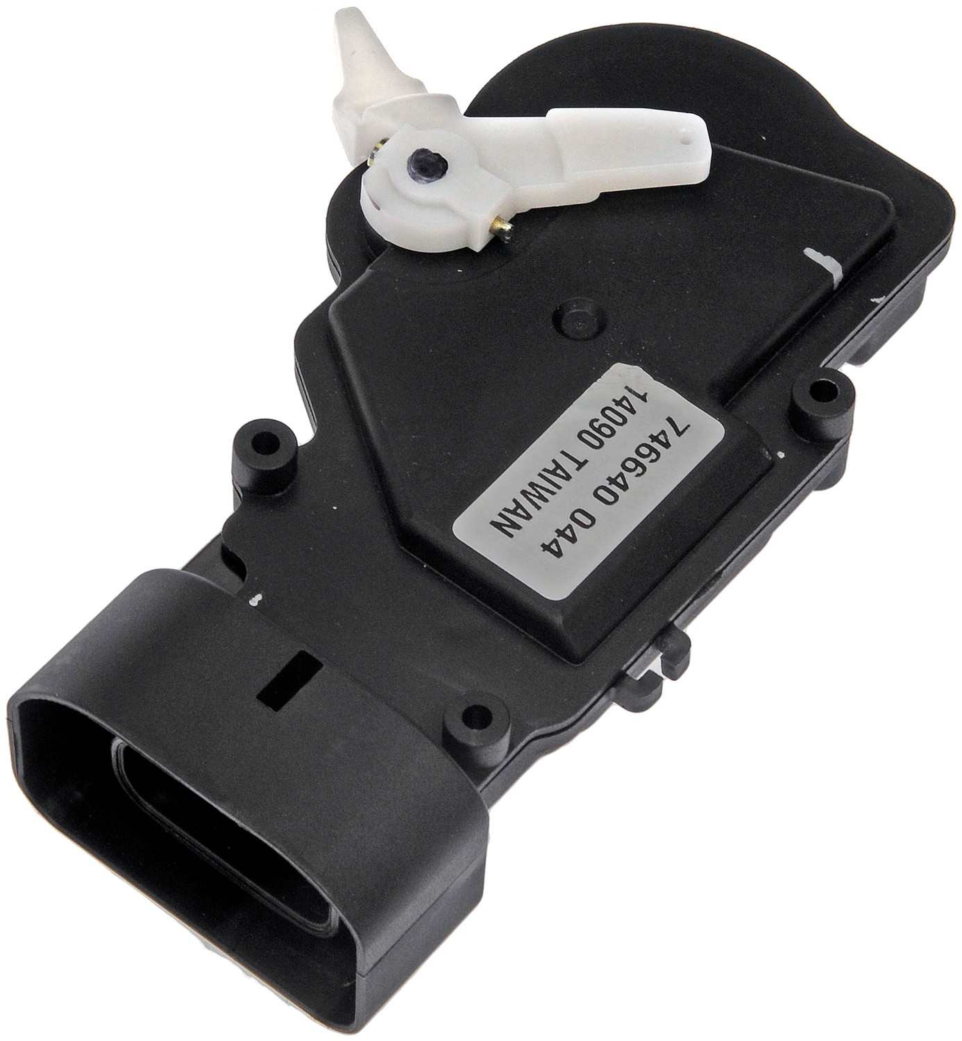 Angle View of Rear Left Door Lock Actuator Motor DORMAN 746-640