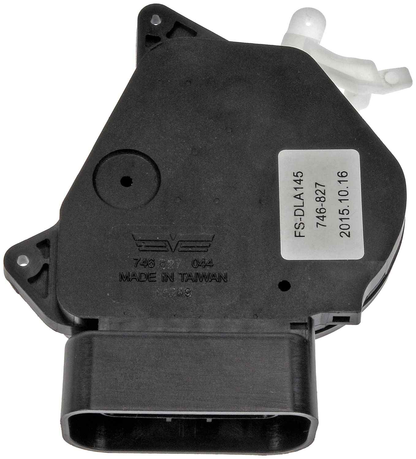 Back View of Front Right Door Lock Actuator Motor DORMAN 746-827