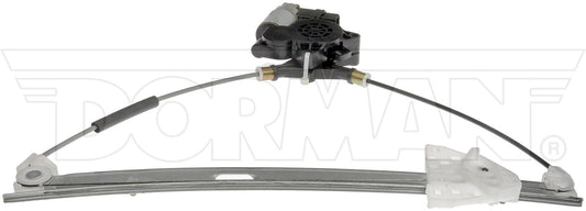 Top View of Front Right Power Window Motor and Regulator Assembly DORMAN 748-051