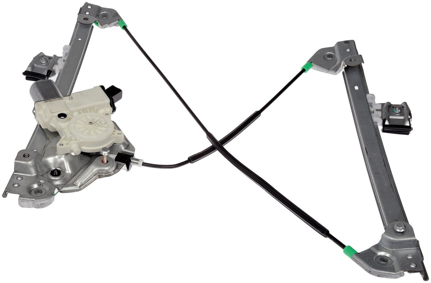 Back View of Power Window Motor and Regulator Assembly DORMAN 748-201