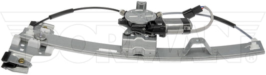 Top View of Rear Left Power Window Motor and Regulator Assembly DORMAN 748-266