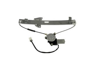 Back View of Rear Left Power Window Motor and Regulator Assembly DORMAN 748-680