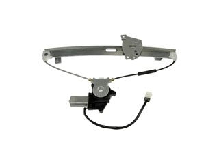 Front View of Rear Left Power Window Motor and Regulator Assembly DORMAN 748-680