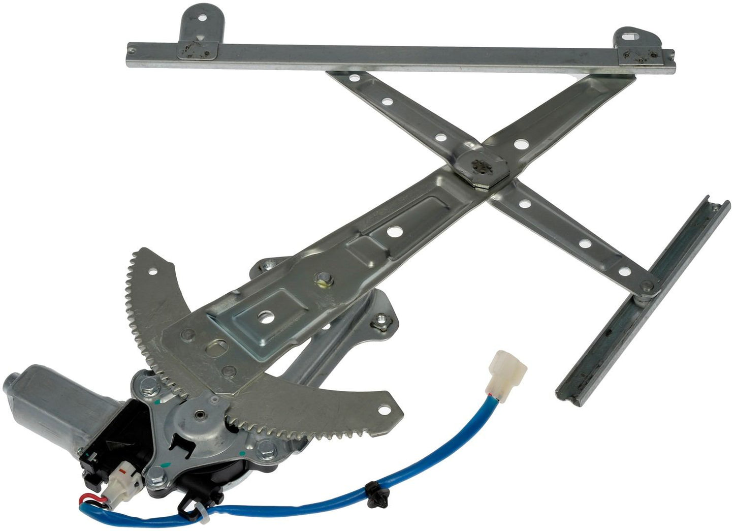 Back View of Front Left Power Window Motor and Regulator Assembly DORMAN 748-890