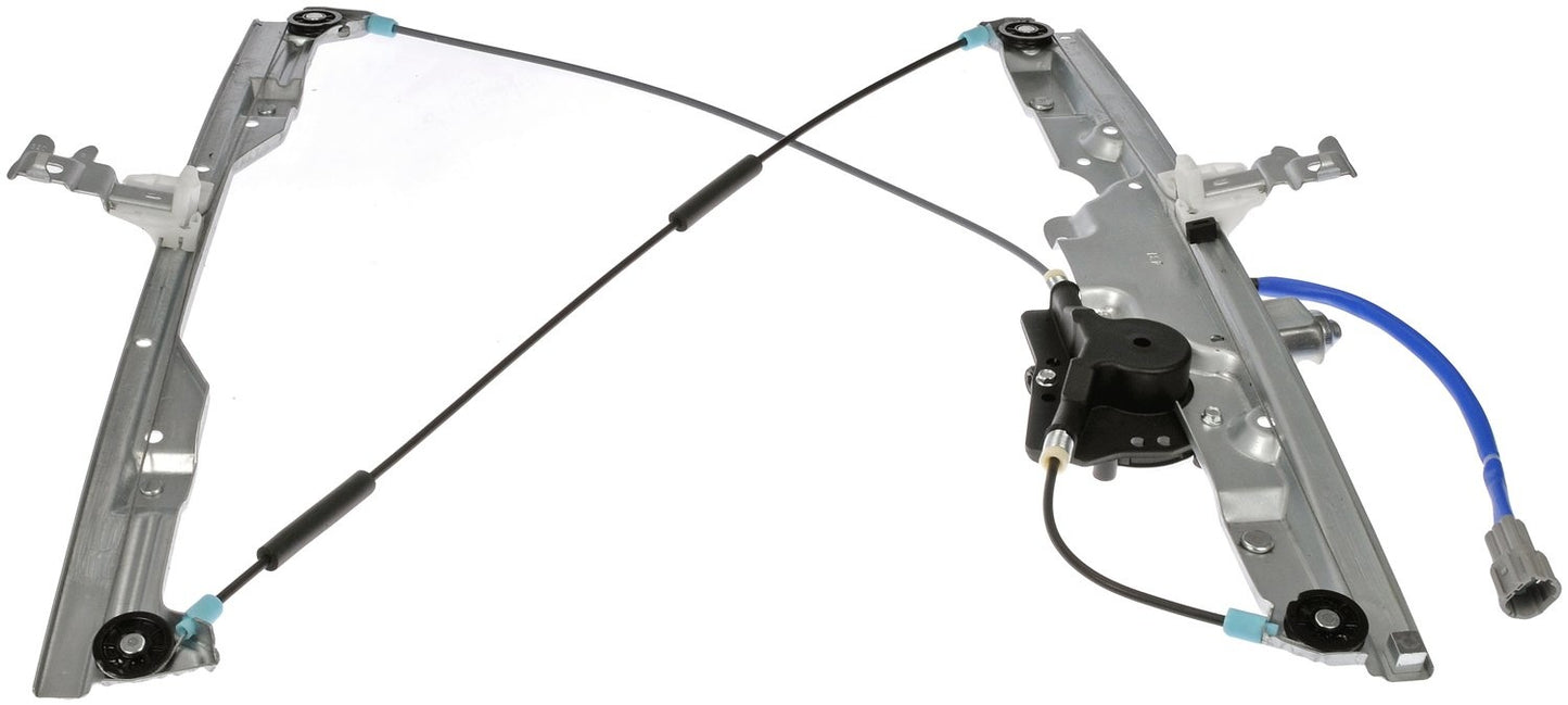 Front View of Front Right Power Window Motor and Regulator Assembly DORMAN 748-919