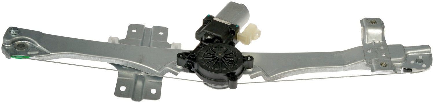 Back View of Front Right Power Window Motor and Regulator Assembly DORMAN 748-920