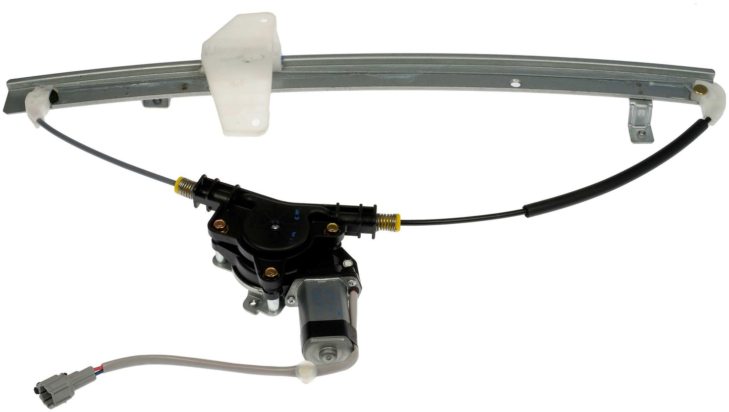 Front View of Rear Right Power Window Motor and Regulator Assembly DORMAN 748-981