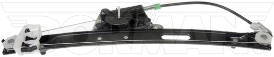 Top View of Rear Left Window Regulator DORMAN 749-468