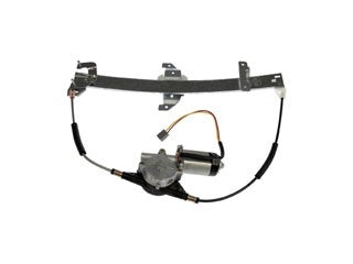 Angle View of Rear Right Power Window Motor and Regulator Assembly DORMAN 751-043