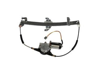 Back View of Rear Right Power Window Motor and Regulator Assembly DORMAN 751-043