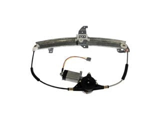 Front View of Rear Right Power Window Motor and Regulator Assembly DORMAN 751-043