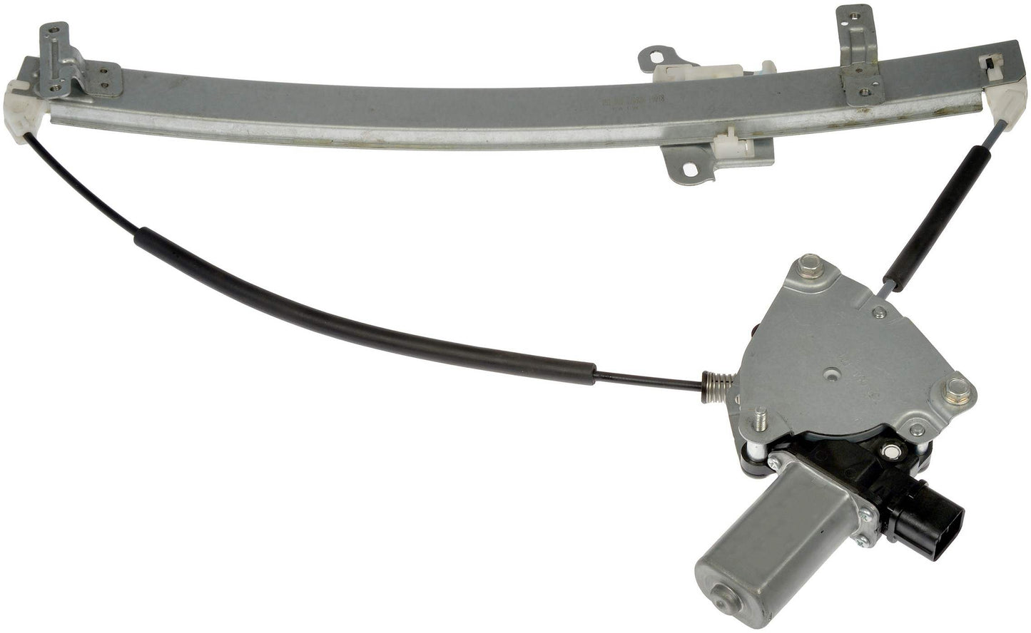 Back View of Front Left Power Window Motor and Regulator Assembly DORMAN 751-050