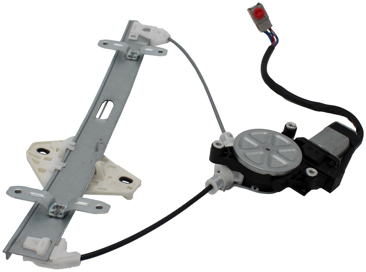 Left View of Front Left Power Window Motor and Regulator Assembly DORMAN 751-054