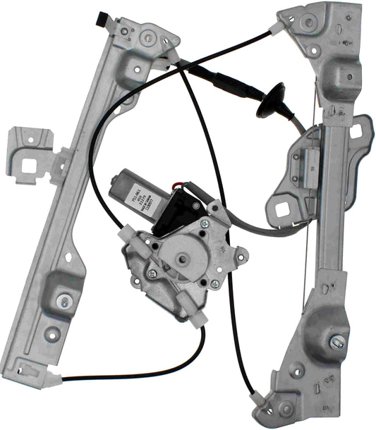 Top View of Front Right Power Window Motor and Regulator Assembly DORMAN 751-061