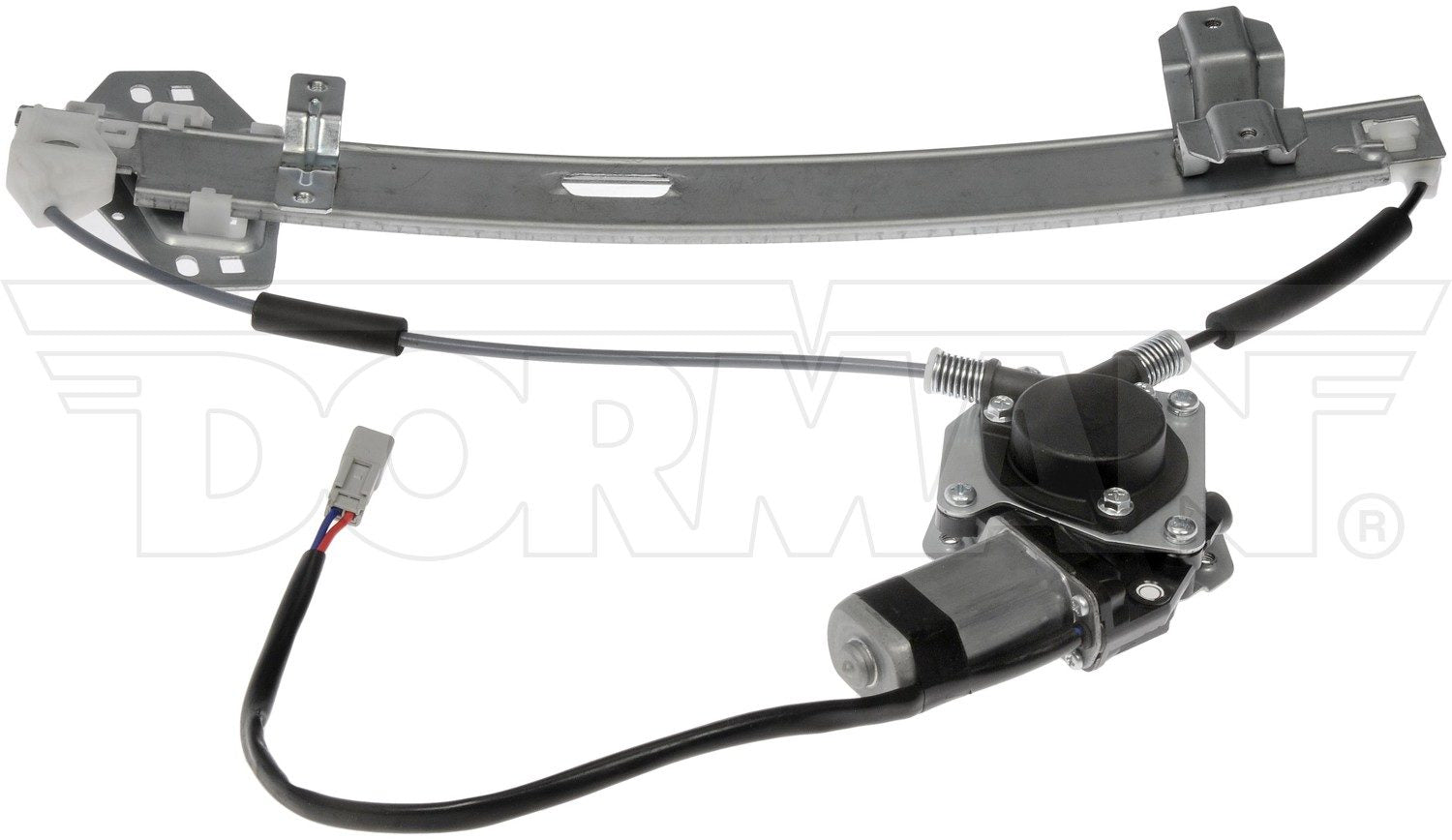 Back View of Front Right Power Window Motor and Regulator Assembly DORMAN 751-159