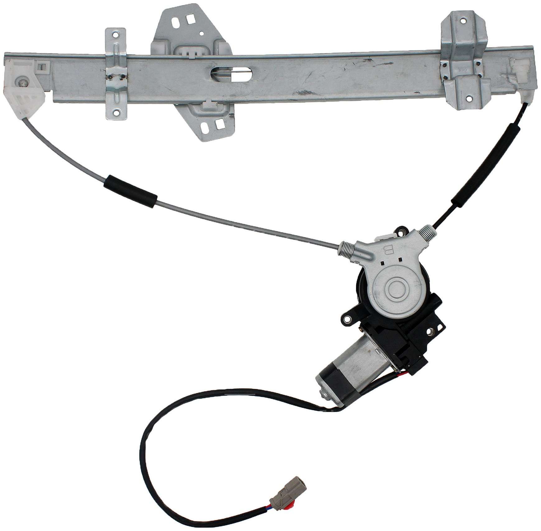 Top View of Front Right Power Window Motor and Regulator Assembly DORMAN 751-159