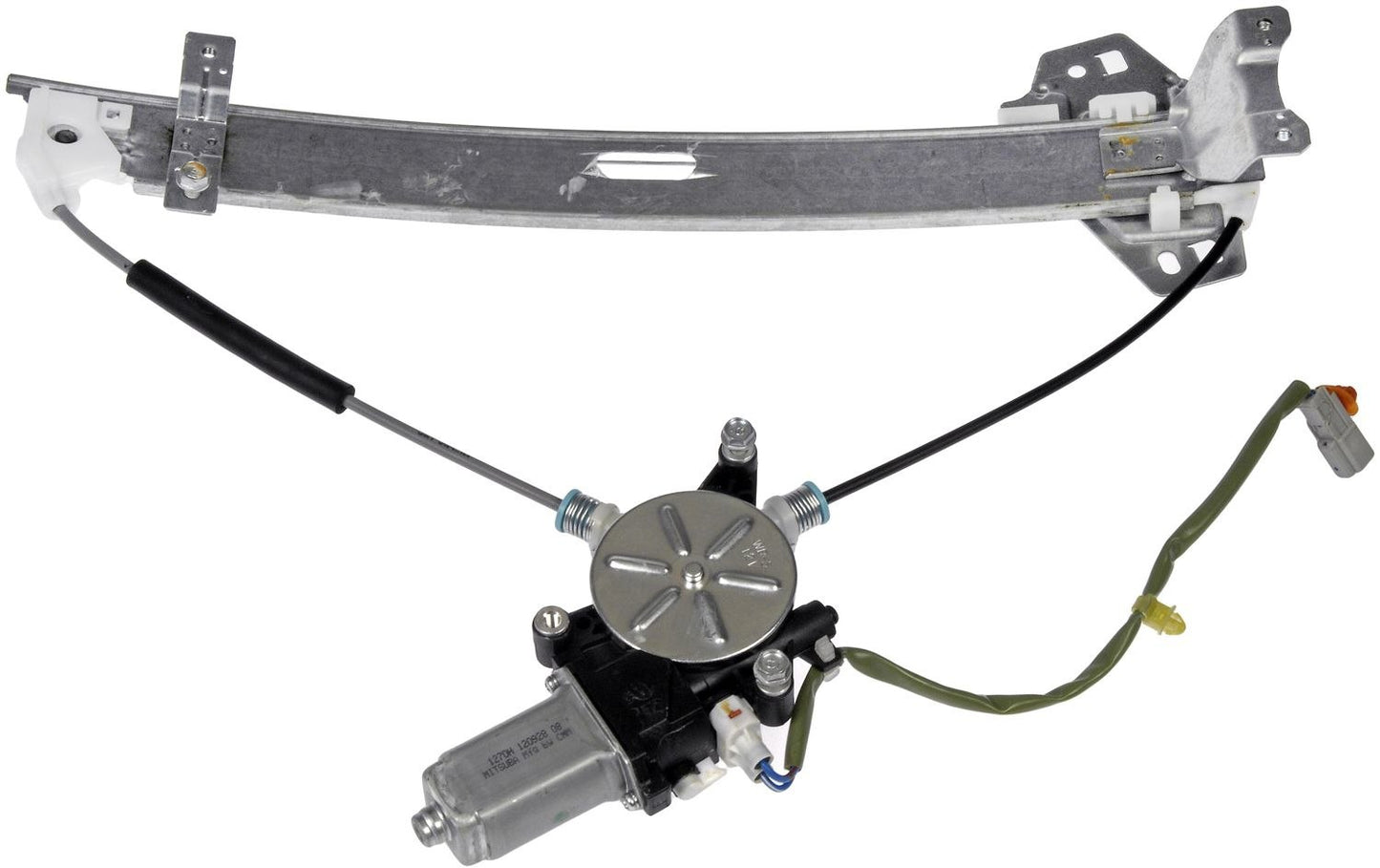 Back View of Front Right Power Window Motor and Regulator Assembly DORMAN 751-163