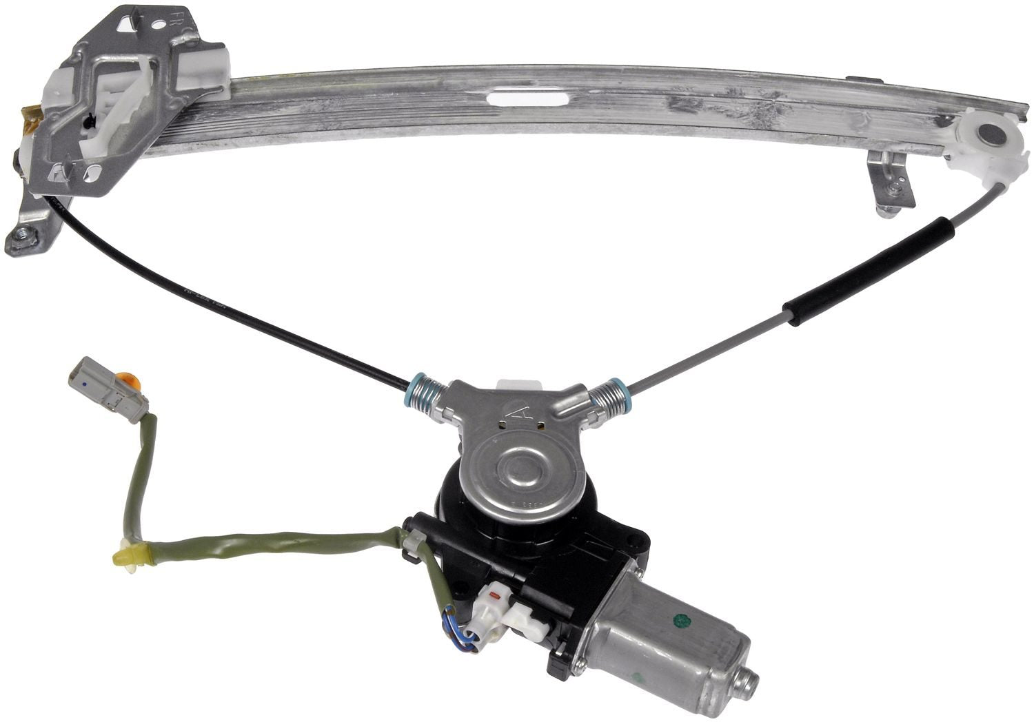 Front View of Front Right Power Window Motor and Regulator Assembly DORMAN 751-163