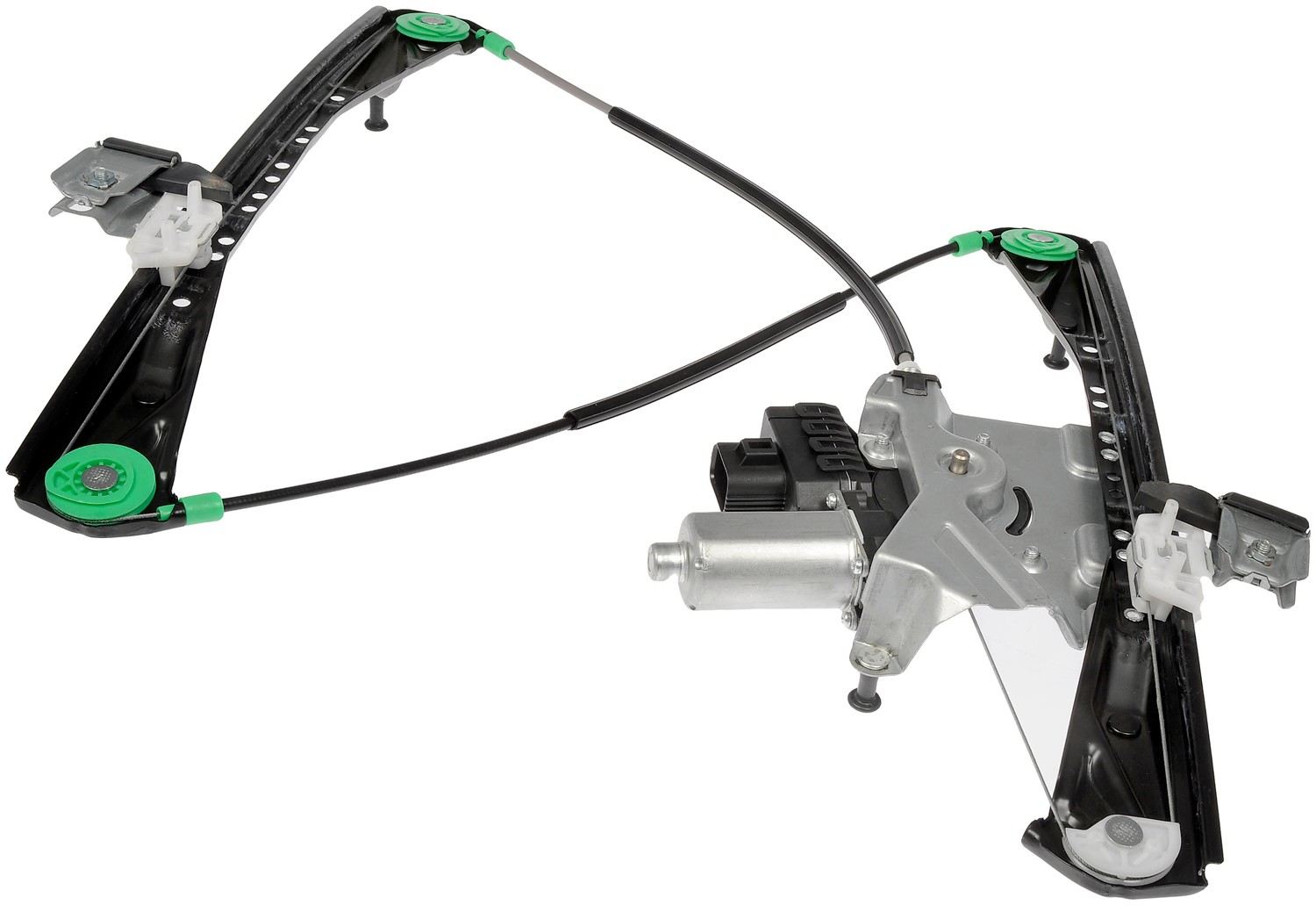 Angle View of Power Window Motor and Regulator Assembly DORMAN 751-199