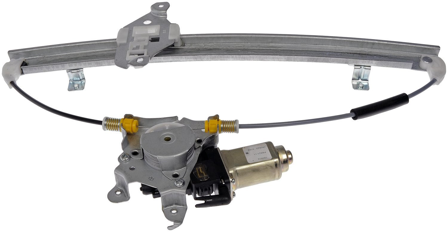 Front View of Front Right Power Window Motor and Regulator Assembly DORMAN 751-210