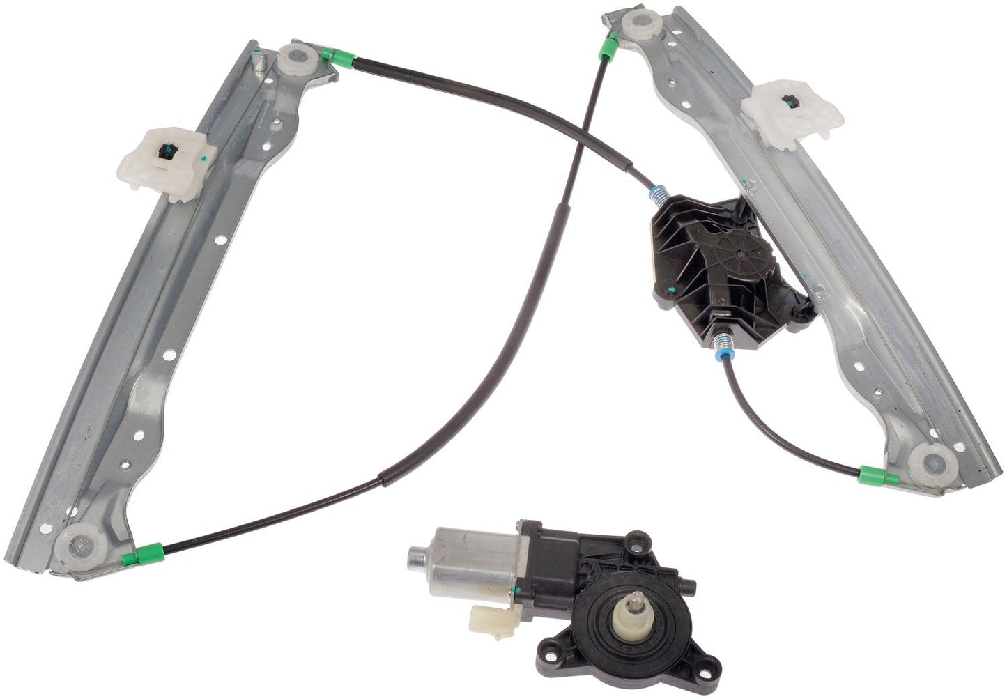 Front View of Front Left Power Window Motor and Regulator Assembly DORMAN 751-312