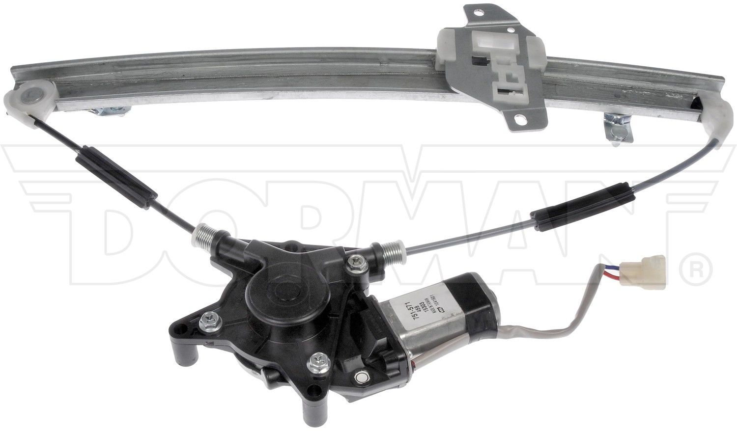 Front View of Power Window Motor and Regulator Assembly DORMAN 751-571