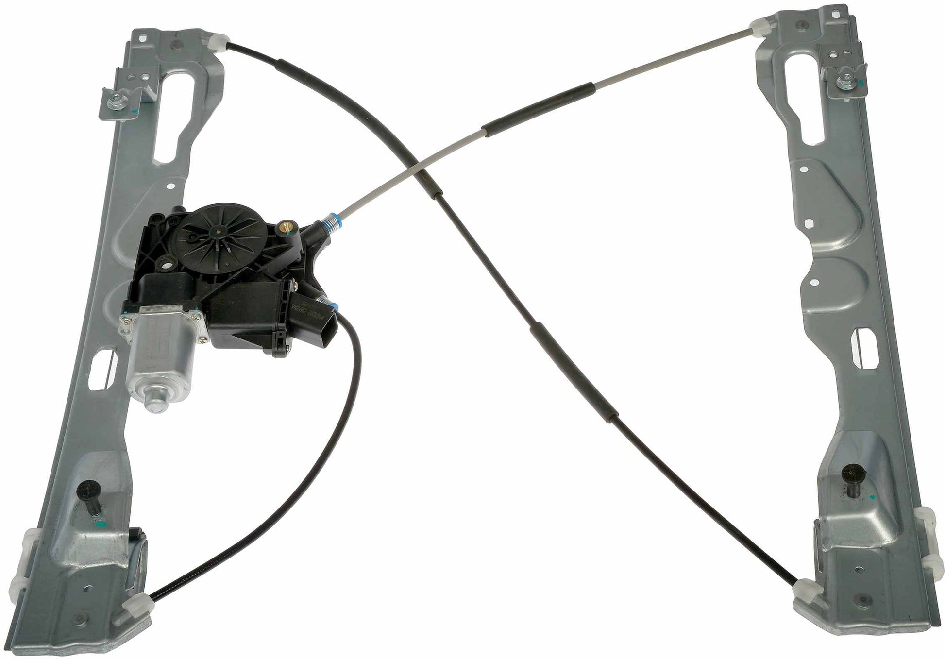 Back View of Power Window Motor and Regulator Assembly DORMAN 751-601