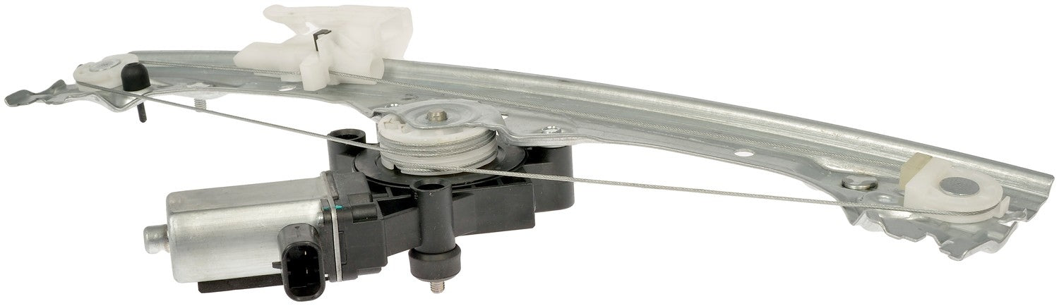 Angle View of Front Left Power Window Motor and Regulator Assembly DORMAN 751-648