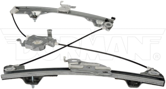 Top View of Front Left Window Regulator DORMAN 752-060