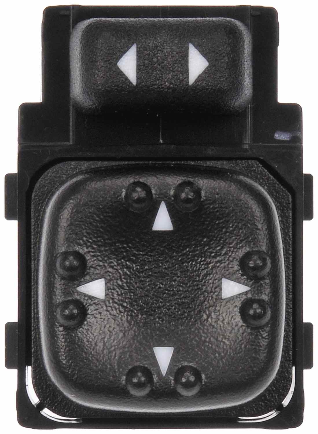 Front View of Front Left Door Mirror Switch DORMAN 901-124