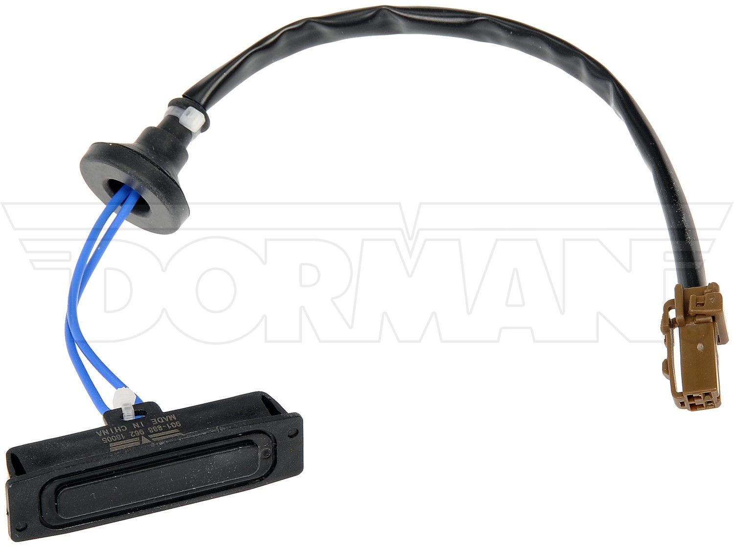 Angle View of Trunk Lid Release Switch DORMAN 901-888