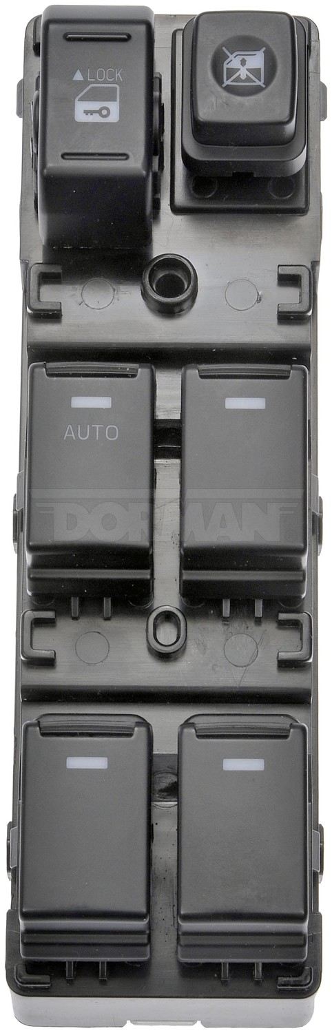 Front View of Front Left Door Window Switch DORMAN 901-909