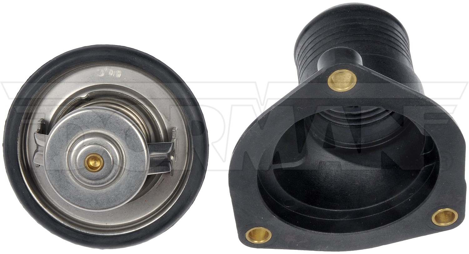 Back View of Engine Coolant Thermostat Housing Assembly DORMAN 902-1215