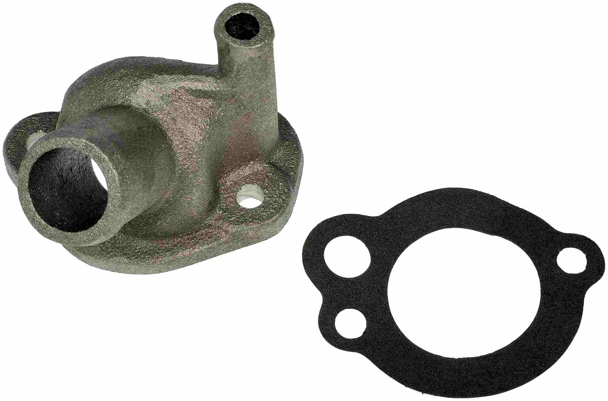 Angle View of Engine Coolant Thermostat / Water Outlet Assembly DORMAN 902-2030