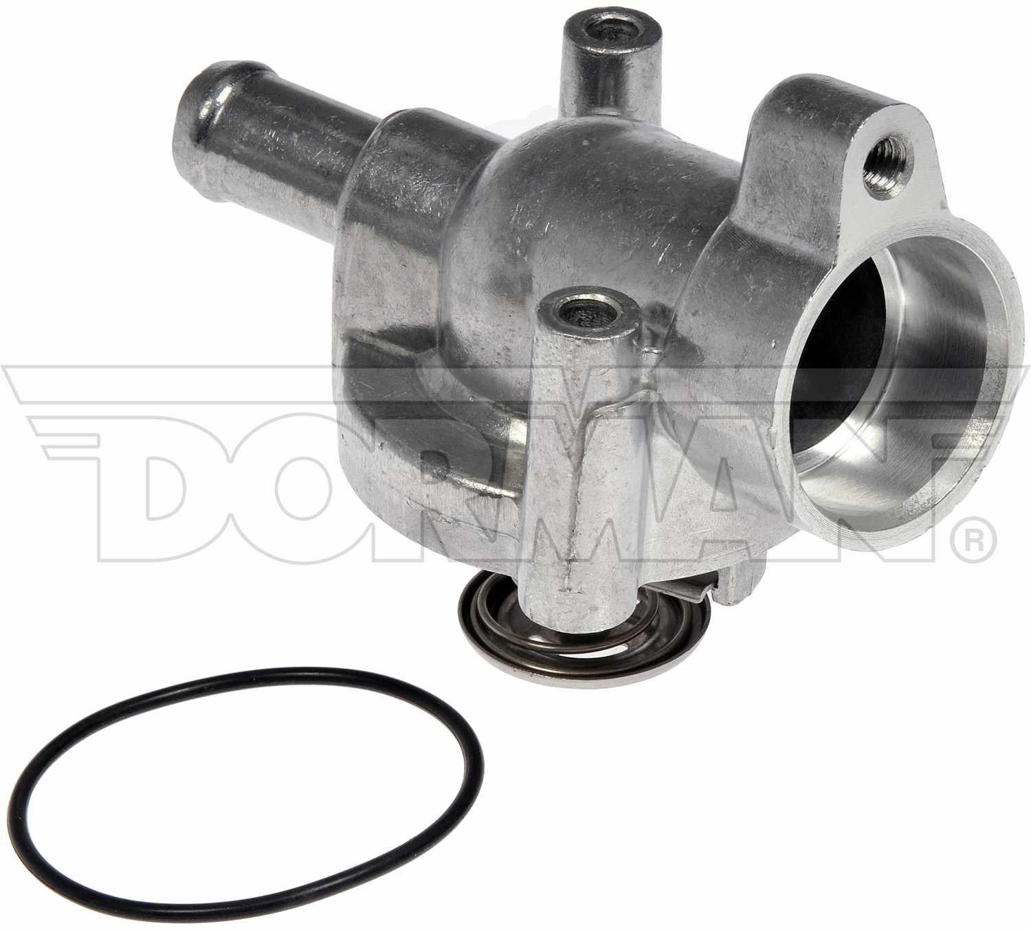 Angle View of Upper Engine Coolant Thermostat Housing Assembly DORMAN 902-2077