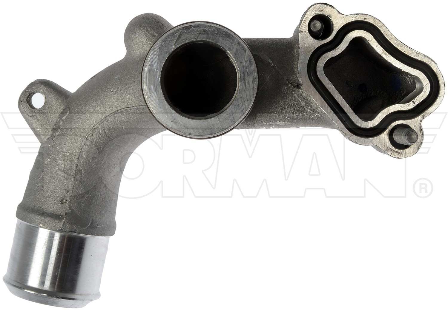 Back View of Engine Coolant Water Outlet Housing Kit DORMAN 902-2098