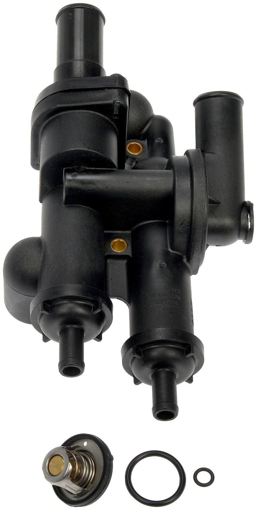 Back View of Engine Coolant Thermostat Housing Assembly DORMAN 902-319