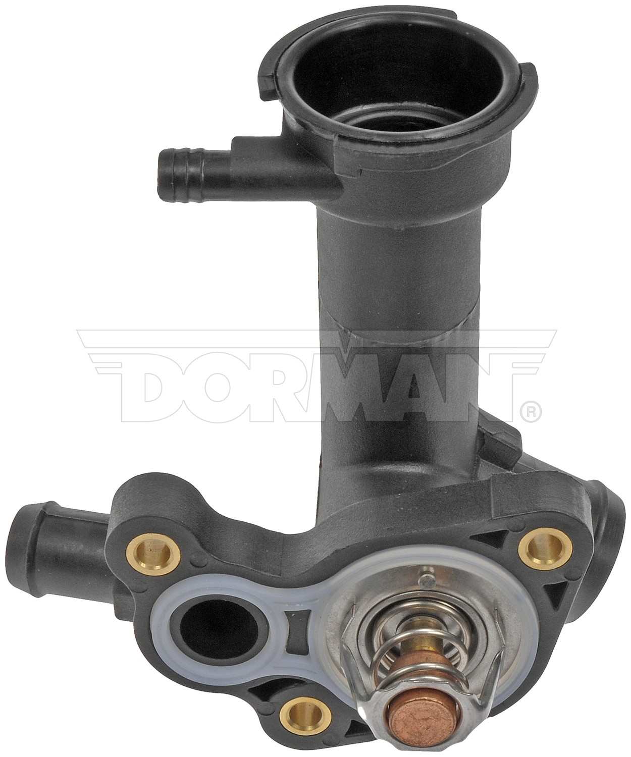 Back View of Engine Coolant Thermostat Housing Assembly DORMAN 902-5113