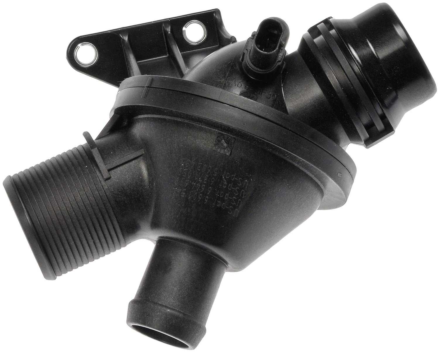 Angle View of Engine Coolant Thermostat Housing Assembly DORMAN 902-5135