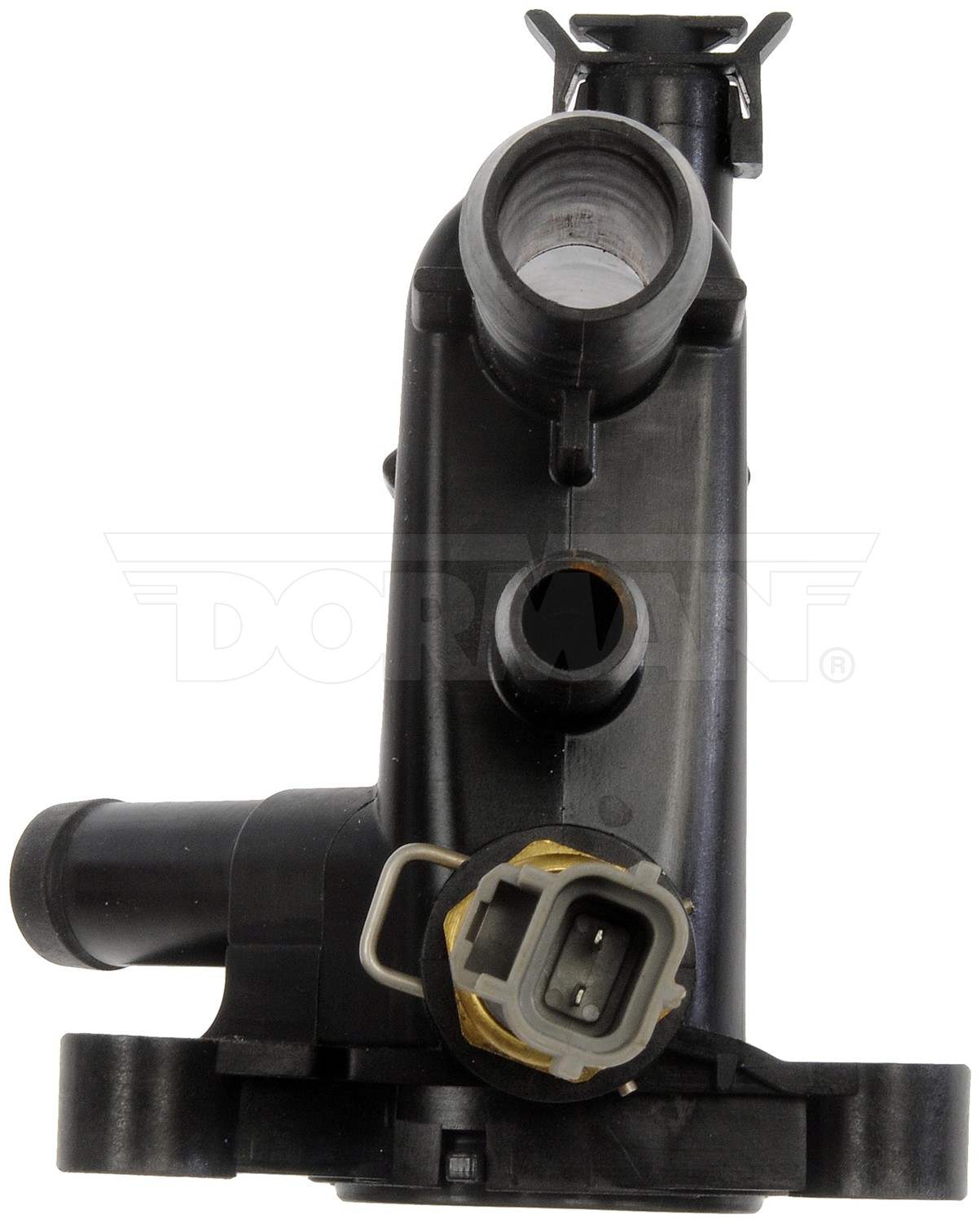 Front View of Engine Coolant Water Outlet Housing Kit DORMAN 902-684