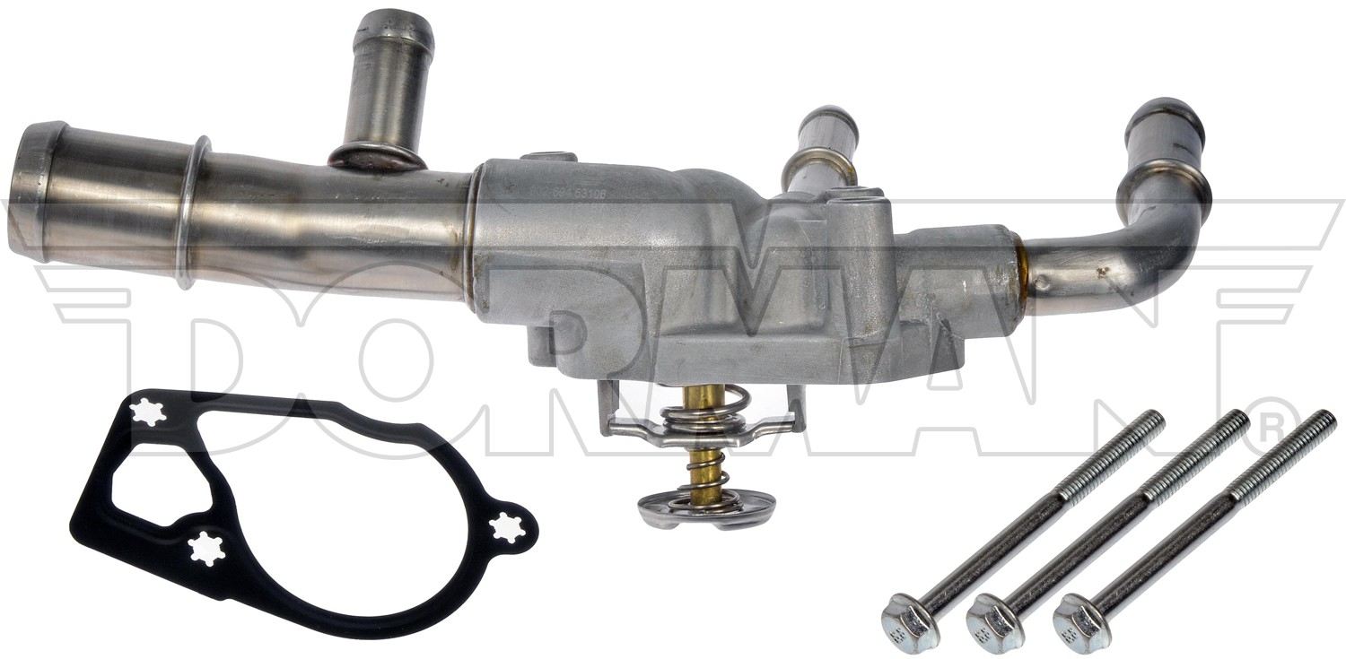 Front View of Engine Coolant Thermostat Housing Assembly DORMAN 902-693