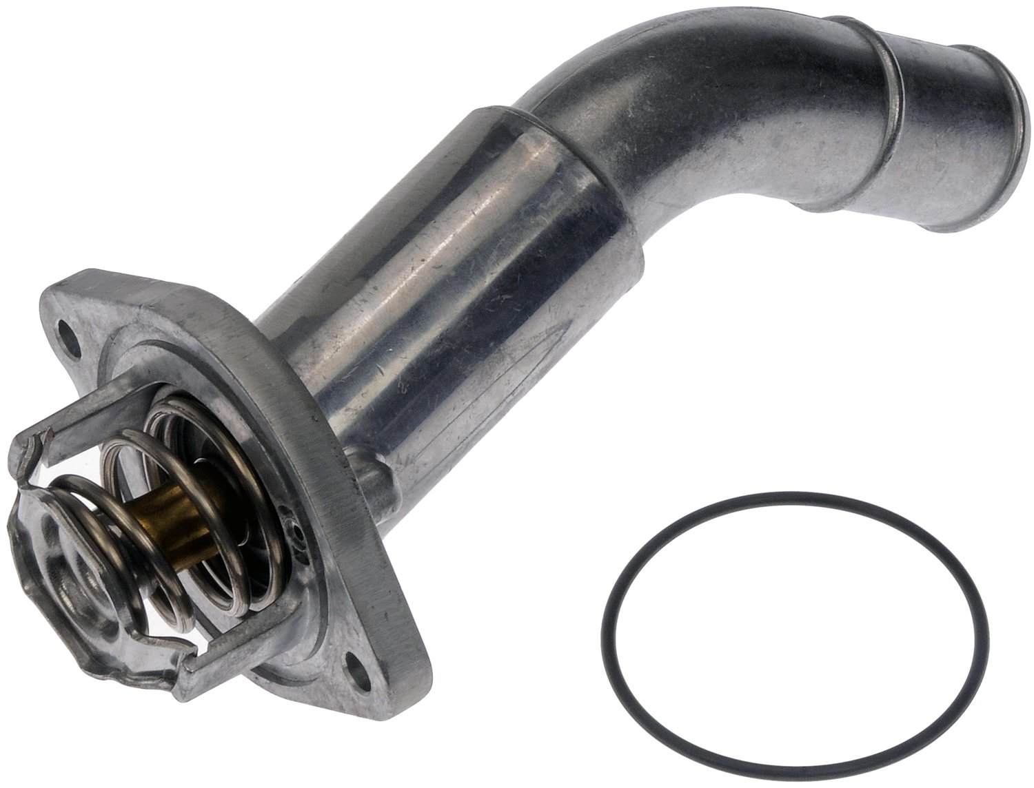 Angle View of Engine Coolant Thermostat Housing Assembly DORMAN 902-800