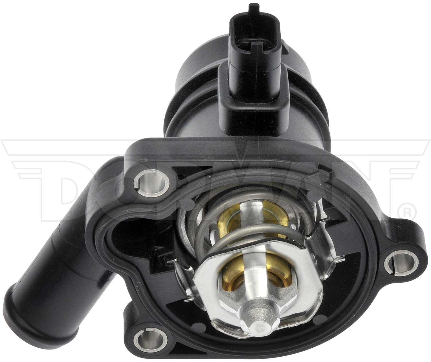 Back View of Engine Coolant Thermostat Housing Assembly DORMAN 902-808