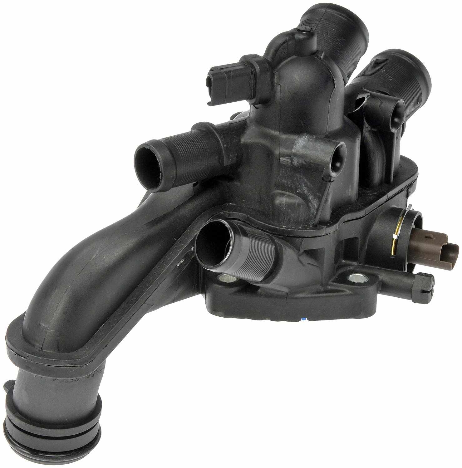 Angle View of Engine Coolant Thermostat Housing Assembly DORMAN 902-812