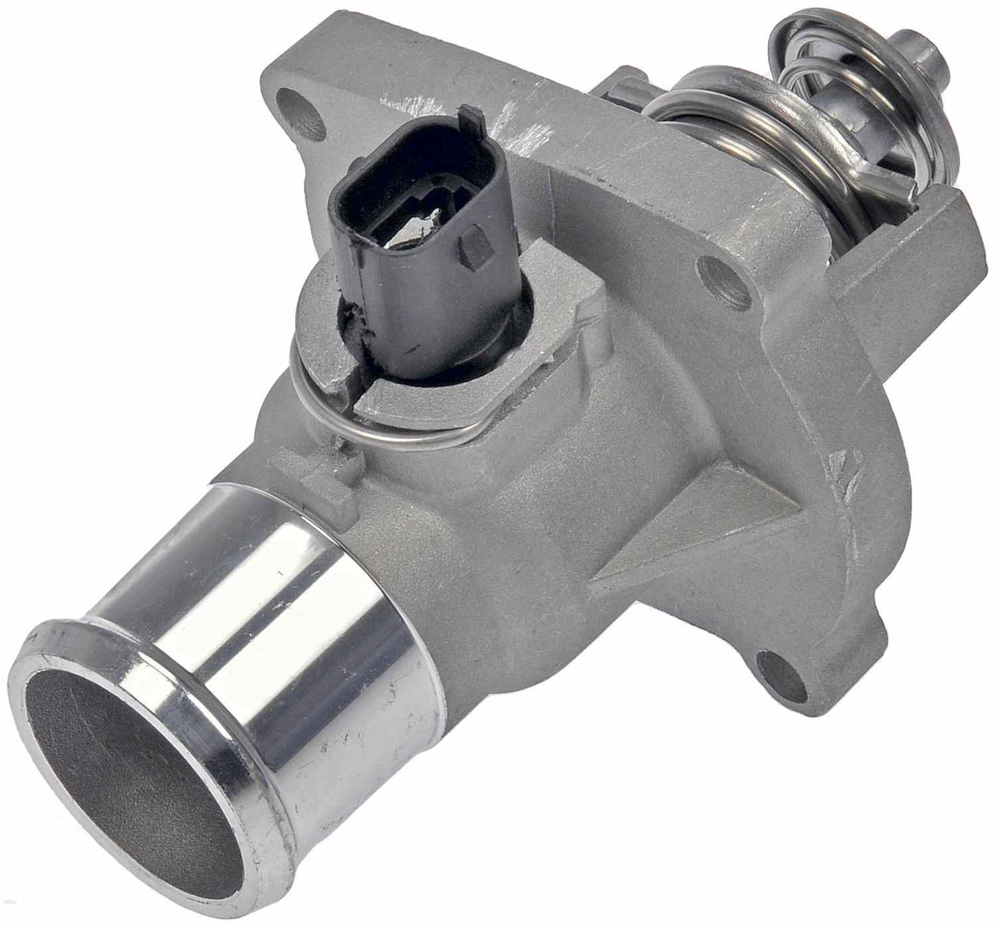 Angle View of Engine Coolant Thermostat Housing Assembly DORMAN 902-821