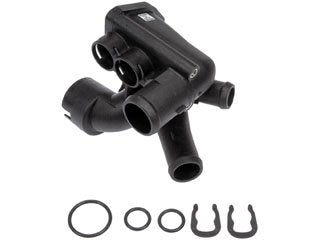 Angle View of Engine Coolant Thermostat Housing Assembly DORMAN 902-920